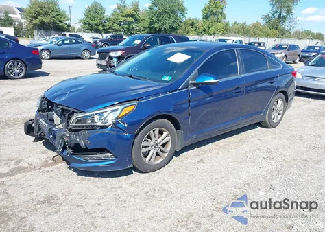 2015 Hyundai Sonata Eco из США, поврежденный, VIN 5NPE24AA4FH143365